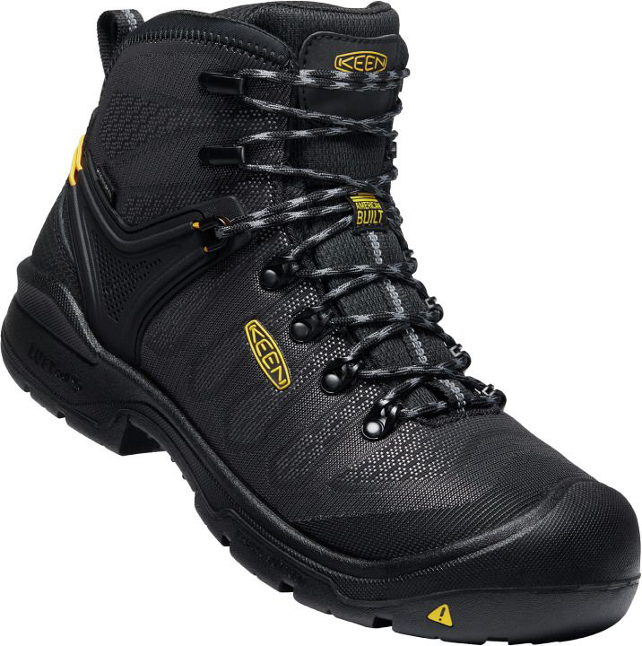 KEEN Utility Dearborn 6" Waterproof CarbonFiberToe Work Boots for Men
